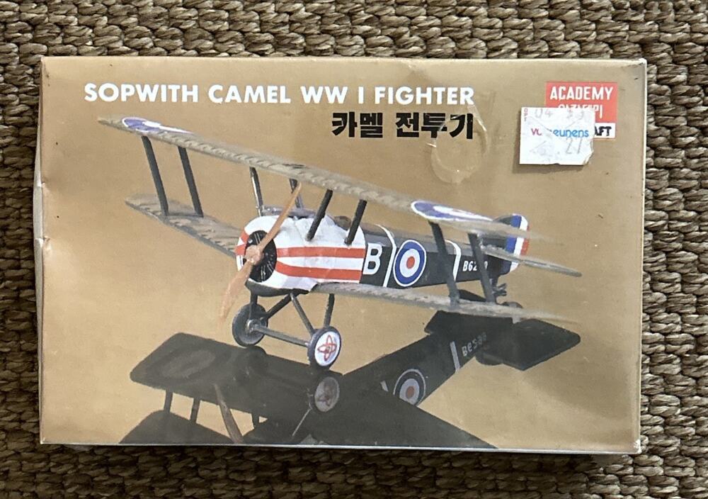 Academy Minicraft Sopwith Camel 1624 Scale 1:72 Airplane Model Kit New & Sealed